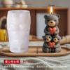Mirosie 3d Stacked Bear Silicone Molds Household DIY Fondant Cake Chocolate Mould Popsicle Ice Cream Candle Making Kit