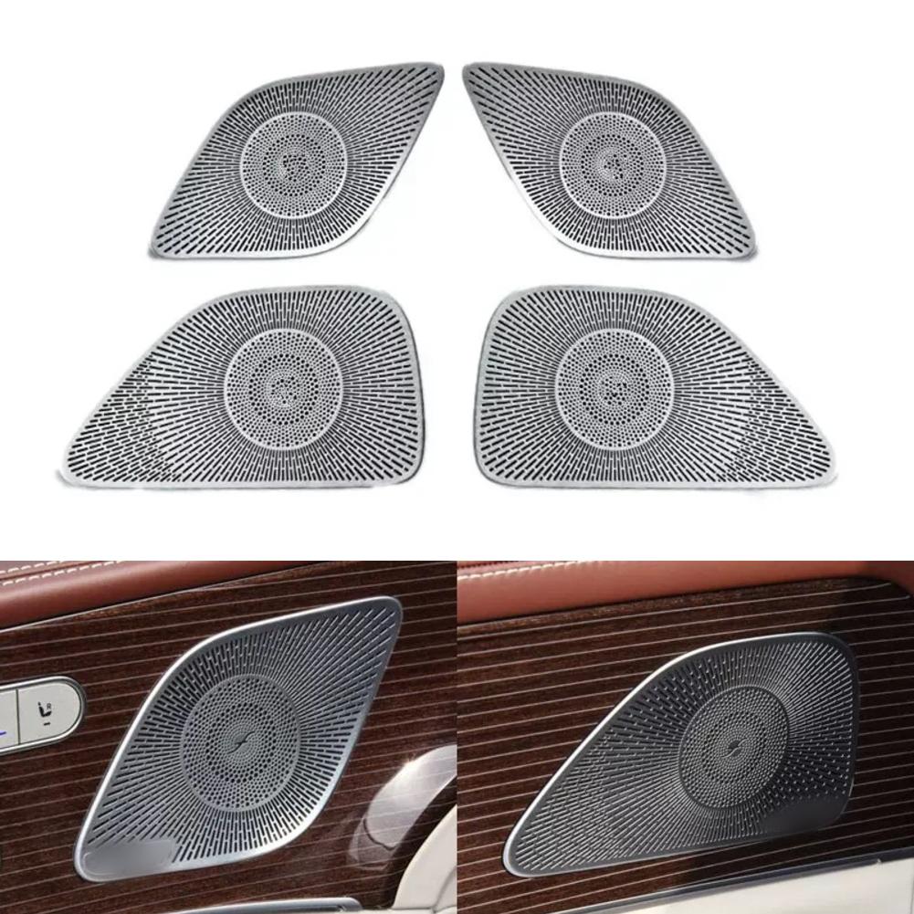 For Mercedes GLE W167 Door and Instrument Panel Protection Covers for Models From 2020 to 2025 Stainless Steel