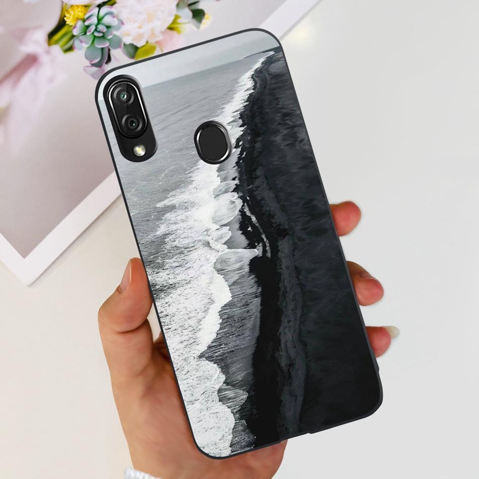 For ZTE Blade V10 Vita Cute Panda Cartoon Case For Zte Blade V10 2019 Blade V10vita Soft TPU Black Silicone Phone Cases