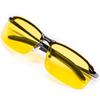 Polarized Night Driving Glasses Anti Glare Night Time Glasses Eyeglasses Yellow Tinted UV400 Eye Protection Aviator Glasses