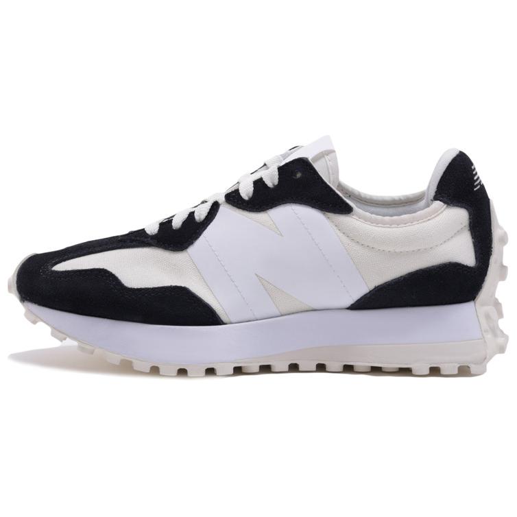 New Balance Nb 327 Comfortable Versatile Low-Top Lifestyle Casual Shoes Women Sneaker Off-White Black WS327AB