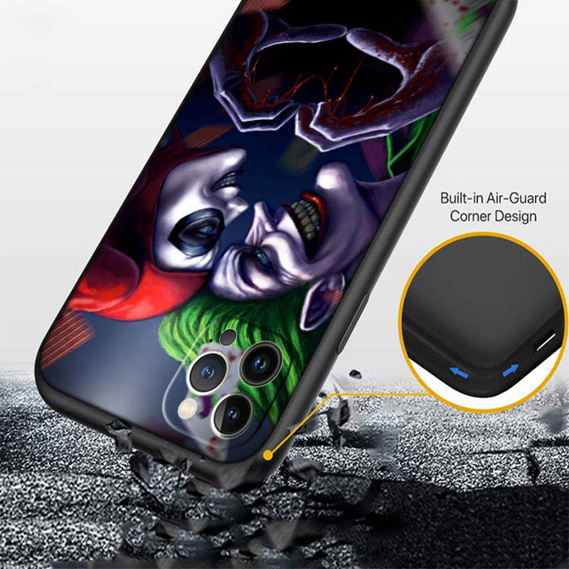 Чехол для телефона ED14 Clown для iPhone 6 6s 7 8 11 12 13 14 15 XS Pro Max XR X SE Samsung S20 S21 S22 S23 S24 FE Ultra Plus Lite S21S A55