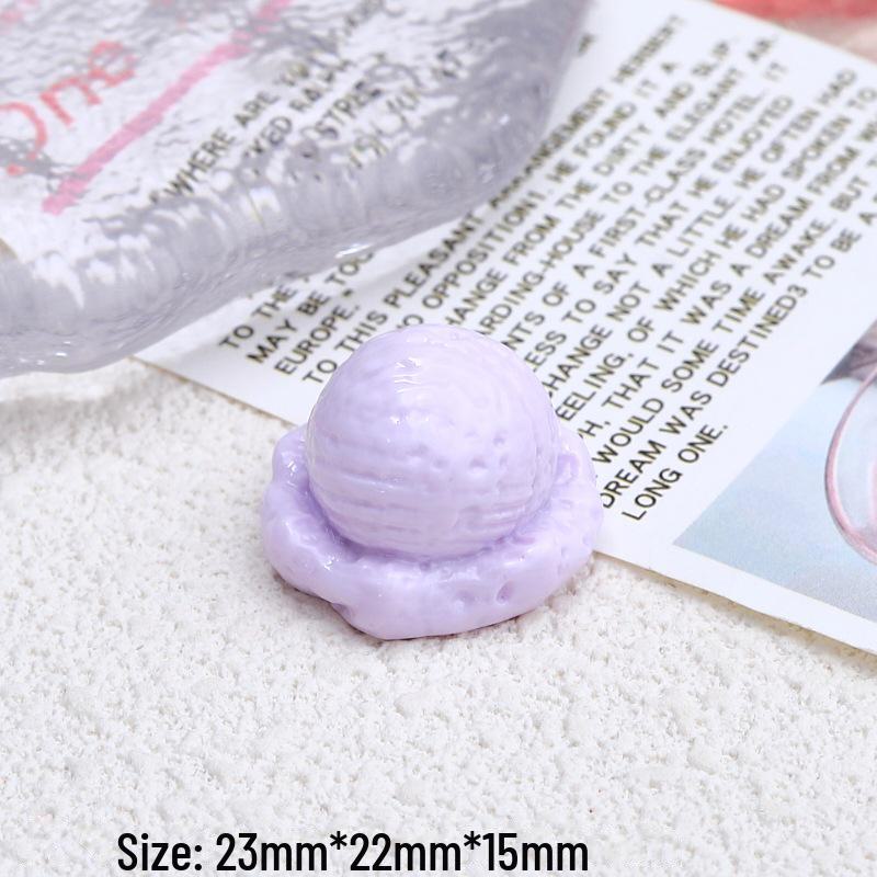 Красочные шарики для мороженого из смолы аксессуары: Чехол для телефона своими руками, заколка для волос, бижутерия и украшения, товары для творчества