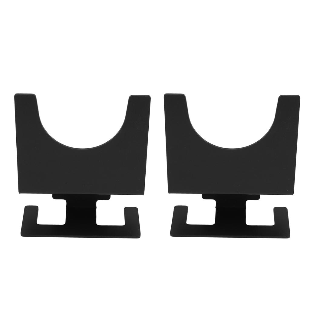 2pcs Angle Grinder Holder Tool Wall Mount Bracket for 5 Inch Grinder Heavy Duty Angle Grinder Storage Rack for Cutters Polishers Carbon Steel