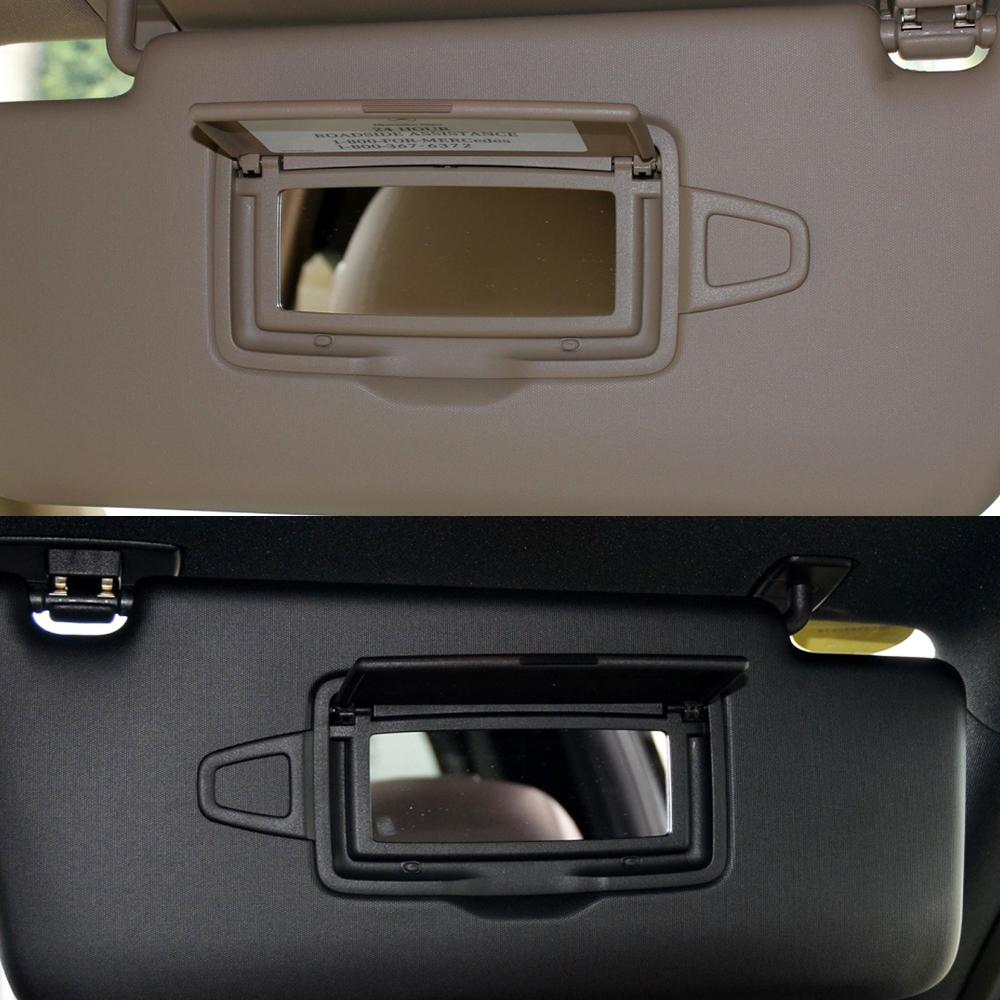 Car Sunroof Sun Visor Shield Makeup Cosmetic Mirror Panel Cover For Mercedes Benz ML GL R Class W164 W251 GL300 GL350 R320 R400