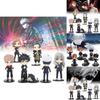 Attractive Jujutsu Kaisen Collectible Figurines Set Of 7 Unique Characters Ideal For Display And Gifting