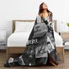 Poplar Singer Justins Biebers Warm Soft Blankets Girls Boys Plush Throw Blanket Comfortable Flannel Bedspread Sofa Bed Cover