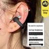 Беспроводной Bluetooth зажим для уха T7500: Наушники с костной проводимостью, дружелюбные к спорту, с долгим сроком службы батареи.