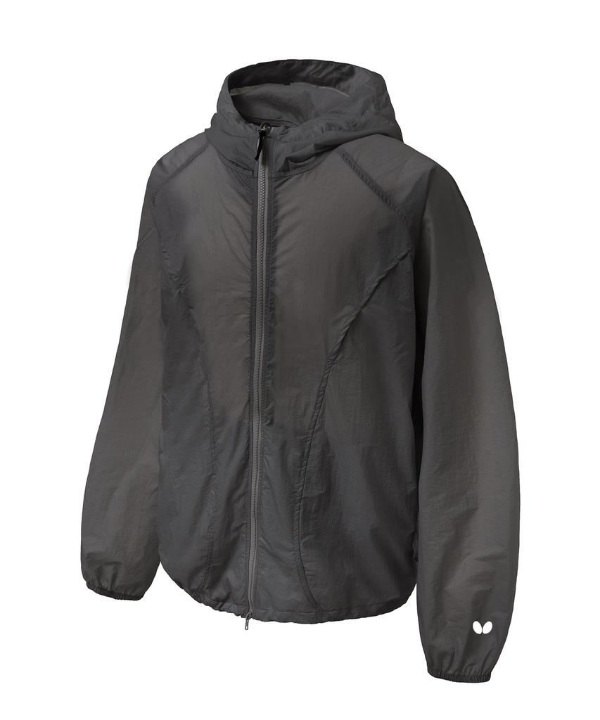 Butterfly Sportwear Куртки-ветровки с капюшоном Curveline Угольный