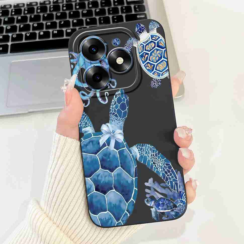 Silicone Casing For Tecno Spark Go 2024 BG6 Cases Soft Shell New Fashion Animal Phone Cover For Tecno SparkGo 2024 Bumper