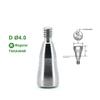 Dental Implant Healing Abutments Precision Machined Multiple Sizes Fit OSSTEM Regular Mini for Dental Surgeons