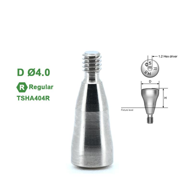Dental Implant Healing Abutments Precision Machined Multiple Sizes Fit OSSTEM Regular Mini for Dental Surgeons