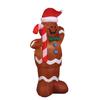 1.5m Christmas Inflatable Gingerbread Man Yard Decoration Outdoor Party Decor