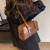 Zipper Pu Female Shoulder Bags On Sale  High Quality New Sewing Thread Square Free Shipping
