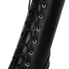 Platform Tall Boots Women's Knee High Boots Sung Fit Super High Heels Shoes Lace Up Sexy Dance Party Footwear