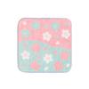 Imabari Towel Iori Sakura Handkerchief and Highly Absorbent Towel, Fluffy, Soft, (Blue)