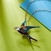 Yousheng Brooch Pin Colorful Enamel Swallow Design Brooch Sweaters Necklace Decorative Sweaters Hats Bags Clothing Brooch