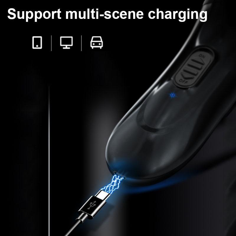 Новая электробритва, USB аккумуляторная бритва, мужская портативная бритва, бритва с тремя головками