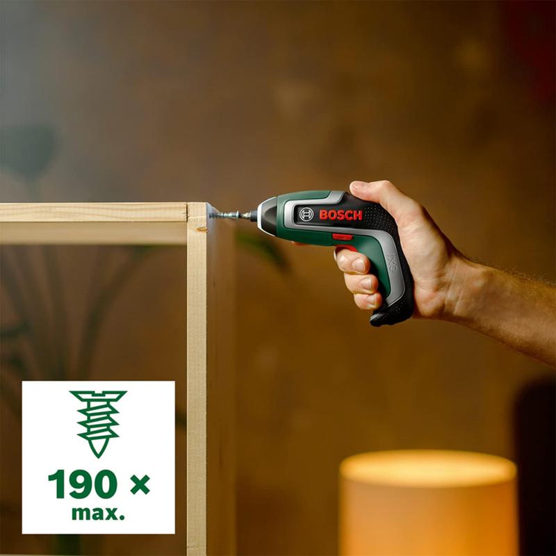 Bosch IXO 7 Беспроводная электрическая отвертка с перезарядкой от USB IXO 7th Компактная отвертка Портативная силовая машина с максимальным крутящим моментом 5,5 Нм