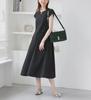 ROPE PICNIC Waist Tuck Cut Dress GDE55030 Black Maine Size 36 Women's (01)