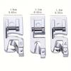 3Pcs/Set Narrow Rolled Hem Sewing Machine Presser Foot  for Household Multi-Function Sewing Machines