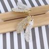 Rhinestone Large Girls Elegant Hair Side Clip Women Barrette Feather Hair Clips Crystal Hairpins