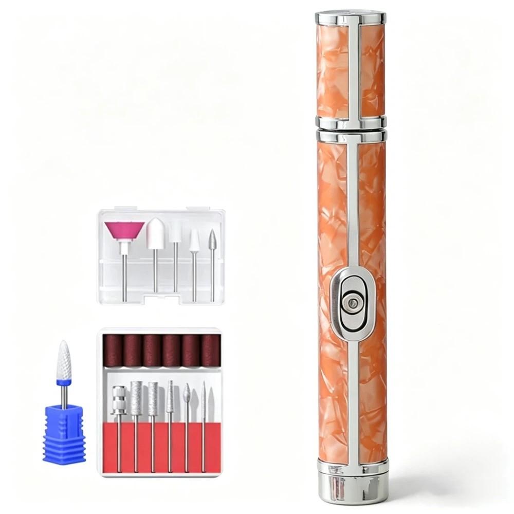 Electric Nail Drill Bits Set Rechargeable Nail Polishing Machine Nail File Machine Pedicure Kit