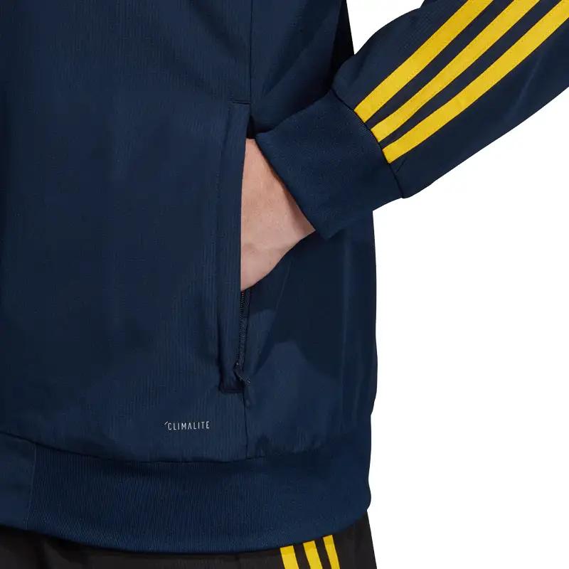 adidas Мужская синяя футбольная футболка EH5592