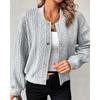 Autumn Casual Jacquard Stand-up Collar Single-breasted Top Coat Baseball Uniform Women