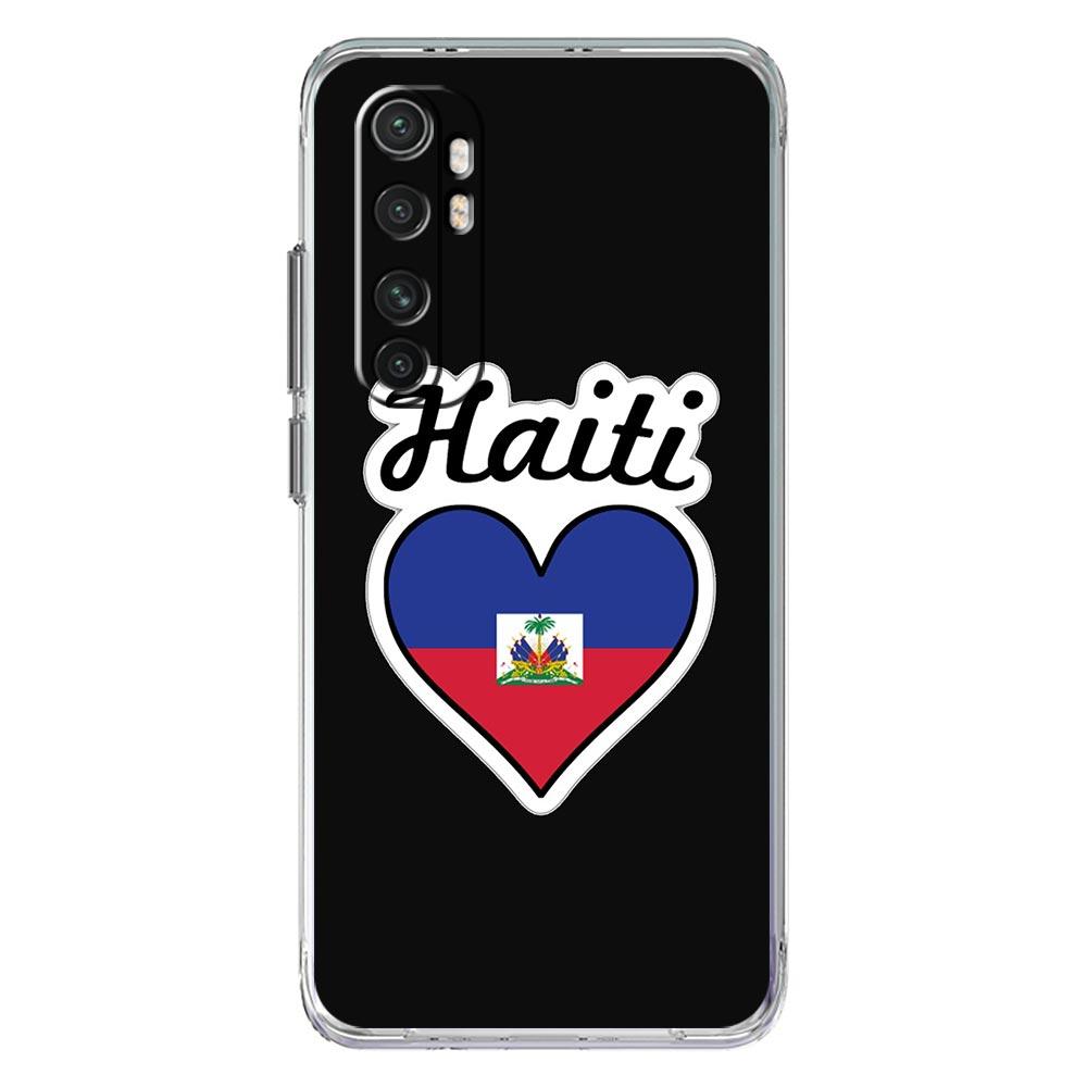 shipping Haiti Flag Phone Case For Xiaomi Poco X5 NFC X3 F5 F4 F3 M3 14 13T 12T 12 13 Lite 11 Ultra Mi 10T 5G 11X Pro Cover