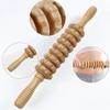 Wooden Therapy Massager Roller Trigger Point Massager Stick for Fascia Cellulite Muscle and Abdomen Body Muscle Belly Relief Tool