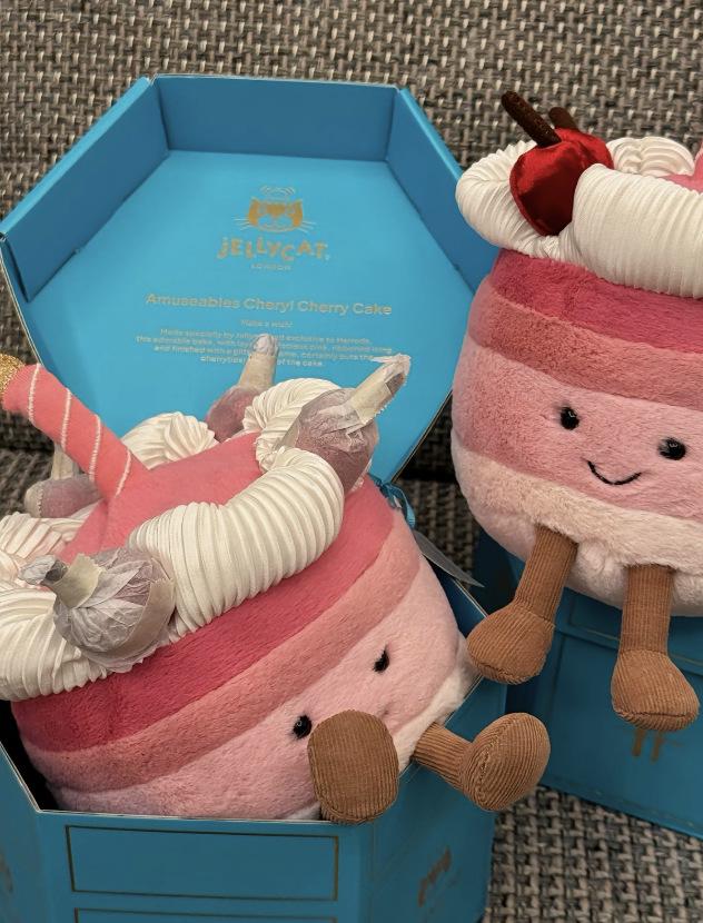 Rainbow Cake Diamond Ring Jellycat Doll Мягкая игрушка - Подарок на День святого Валентина