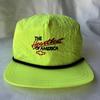 [USED] CHEVROLET Cap, Made In USA, Chevrolet Hat, Vintage, Neon Yellow