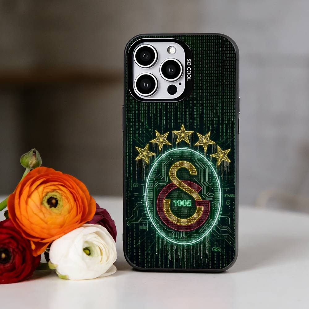 G-Galatasaray SK 1905 Edition Phone Case For iPhone 17,16,15,14,13,12,11 Plus,Pro Max,XS,Colorful Silver Phone case Funda Cover