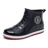 Fashion Women's Rain Boots Fashion Warm Cotton RubberShoes Ankle Rain Shoes for Women Waterproof Garden Galoshes Botas Lluvia Mujer2024