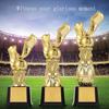 Golden Boot Trophy European Creative Football Match School Club Honorary Trophy Souvenir Resin Medal Trophy