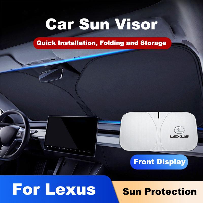 DMTZ1 Car Windshield Sunshade Cover Sun Visor UV Protector for Lexus ES300 RX330 RX300 GS300 IS250 IS200 CT200h IS300 NX RX LX GX GS