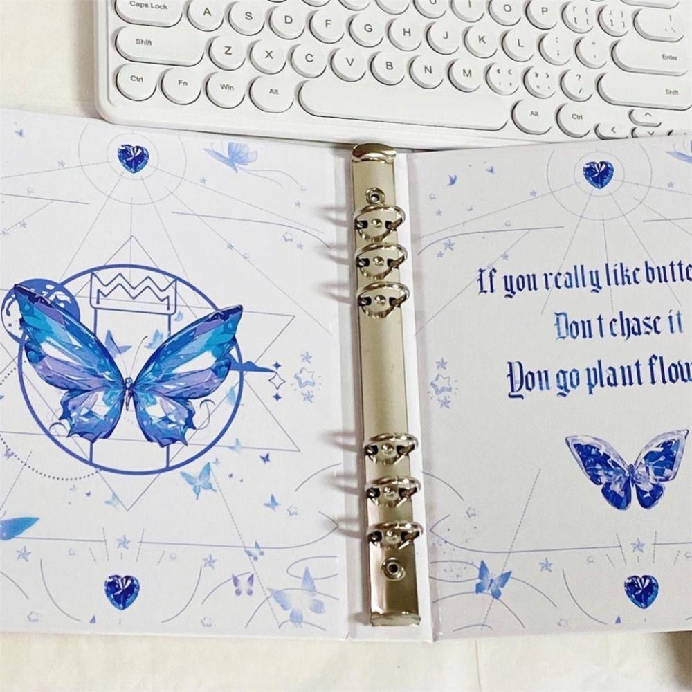 Альбом-биндер А5 на кольцах, держатель для фотокарточек, фотоальбом высокого качества, подарок