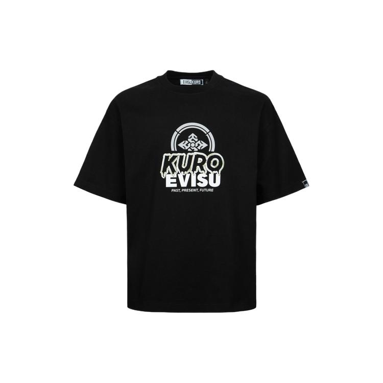 EVISU T-Shirts Men's Crew Neck Moderate Straight Fit 2ESGNM4TS5149LFCT