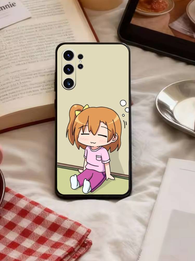 Чехол для телефона L-Love live-Kousaka Honoka для Samsung S26,S25,S24,S23,S22,S30,S21,Ultra,Plus,FE 5G Черный Мягкий Чехол