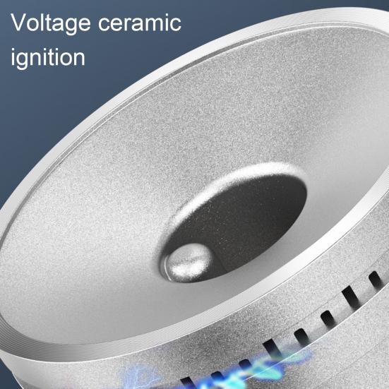 Мини-бутановая плита 2900 Вт, ветрозащитная, для кемпинга, походов, портативная, из алюминиевого сплава, для готовки в помещении и на открытом воздухе