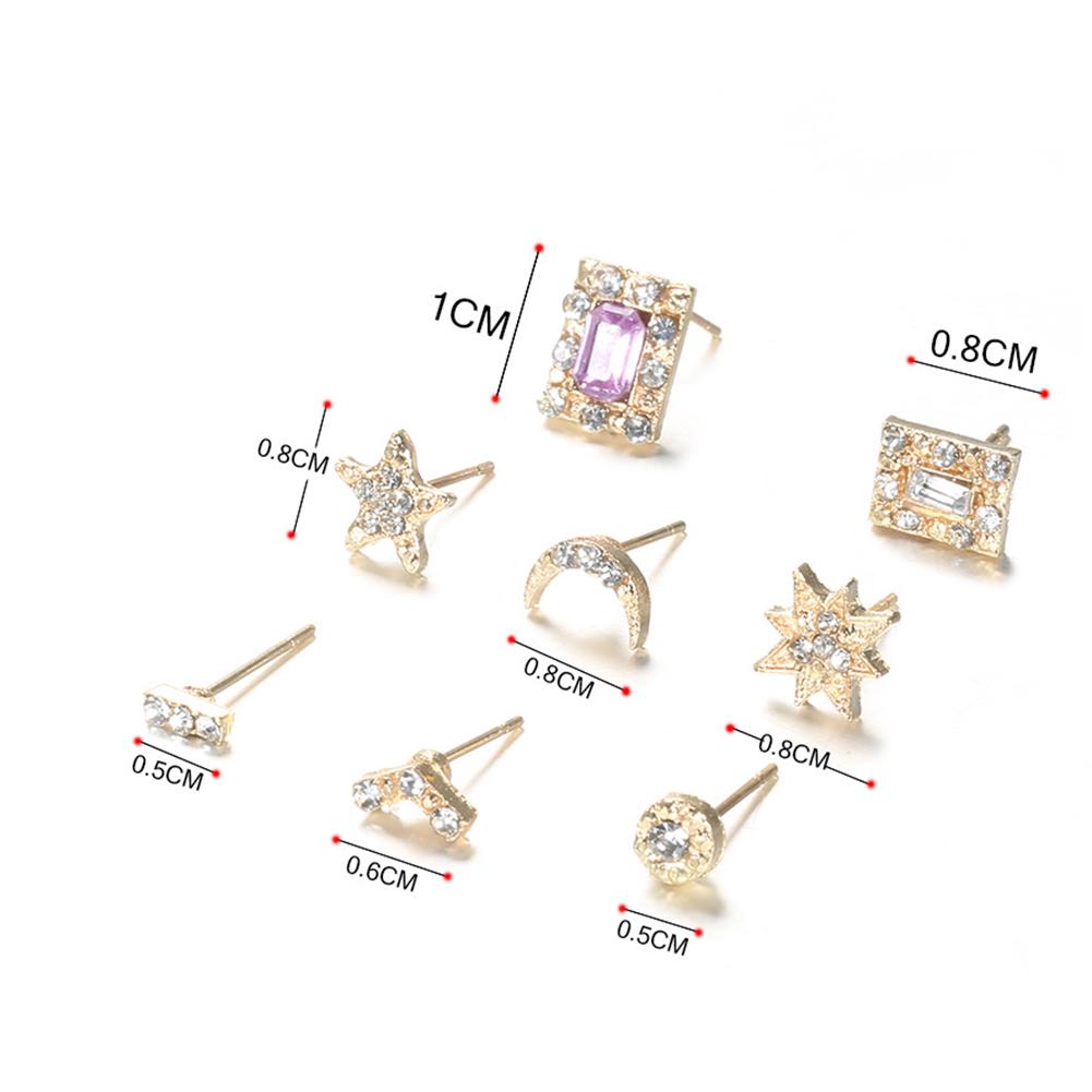 Bluelans ювелирные изделия серьги-гвоздики семь пар