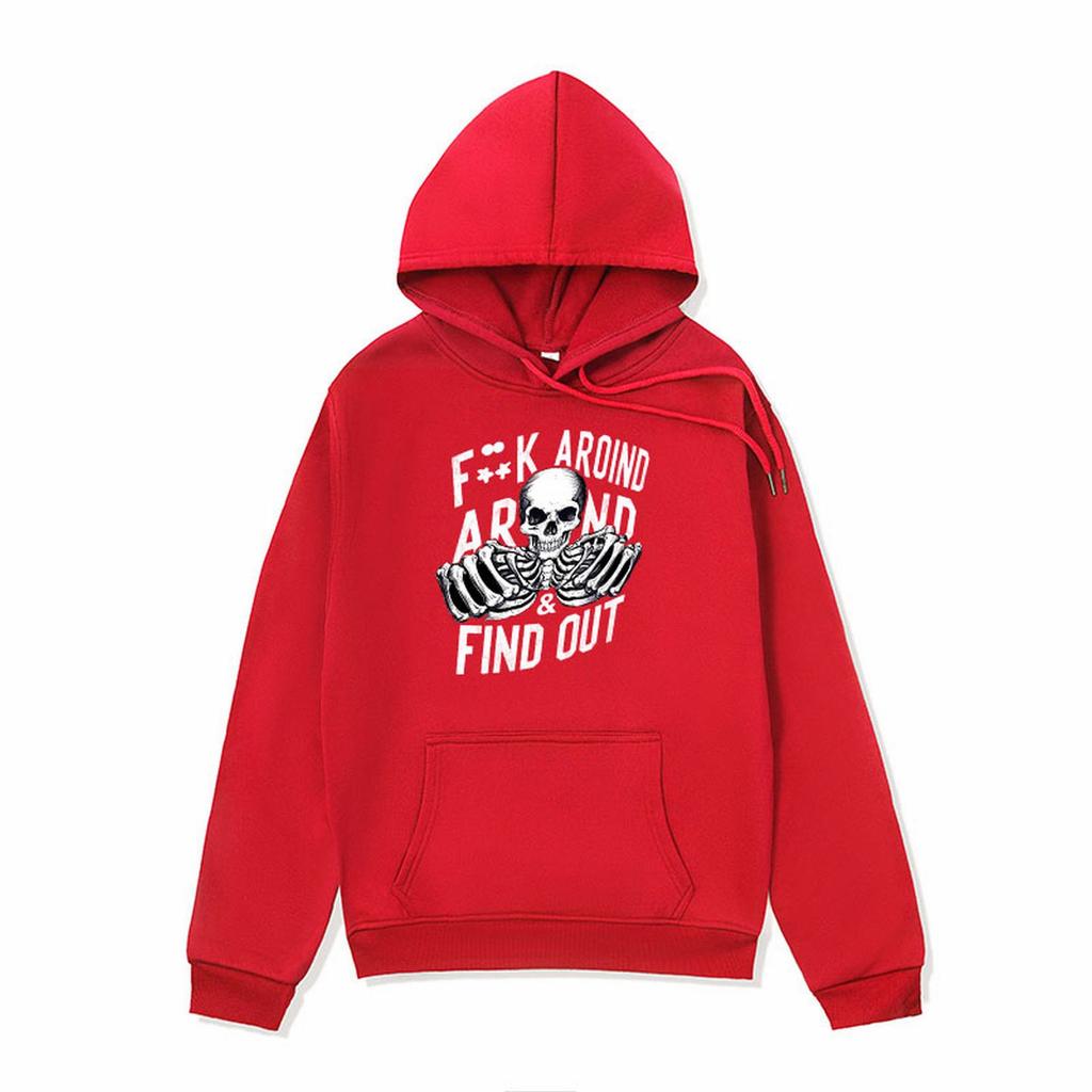 Модный свободный худи-свитер с принтом черепа, нишевый, высококачественный, для весны и осени