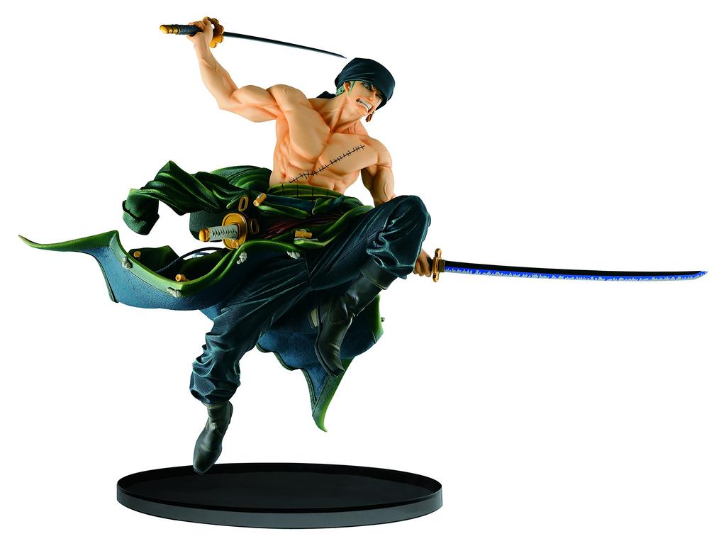 BANPRESTO One Piece BANPRESTO WORLD FIGURE COLOSSEUM Zoukeiou Chojo Kessen vol.1 Roronoa Zoro Стандартная расцветка