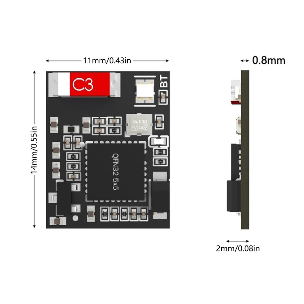 Bluetooth-совместимый модуль BT Nano 3 Включенная плата конфигуратора полетного контроллера дрона Упрощенный интерфейс для быстрой настройки