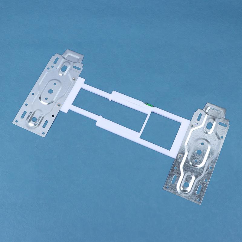 Универсальный настенный регулируемый кронштейн для внутреннего блока бытового сплит-кондиционера с уровнем