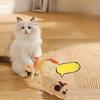 1/5 шт. Игрушки для кошек Интерактивная мышь с перьями и сизалевой веревкой Прочная льняная мышь Игрушка для жевания кошек Игрушки для питомцев Товары для питомцев