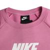 Nike American Vintage Sports Casual Logo Round Neck Pullover Sweatshirt Women Sweatshirt Pink BV4113-693