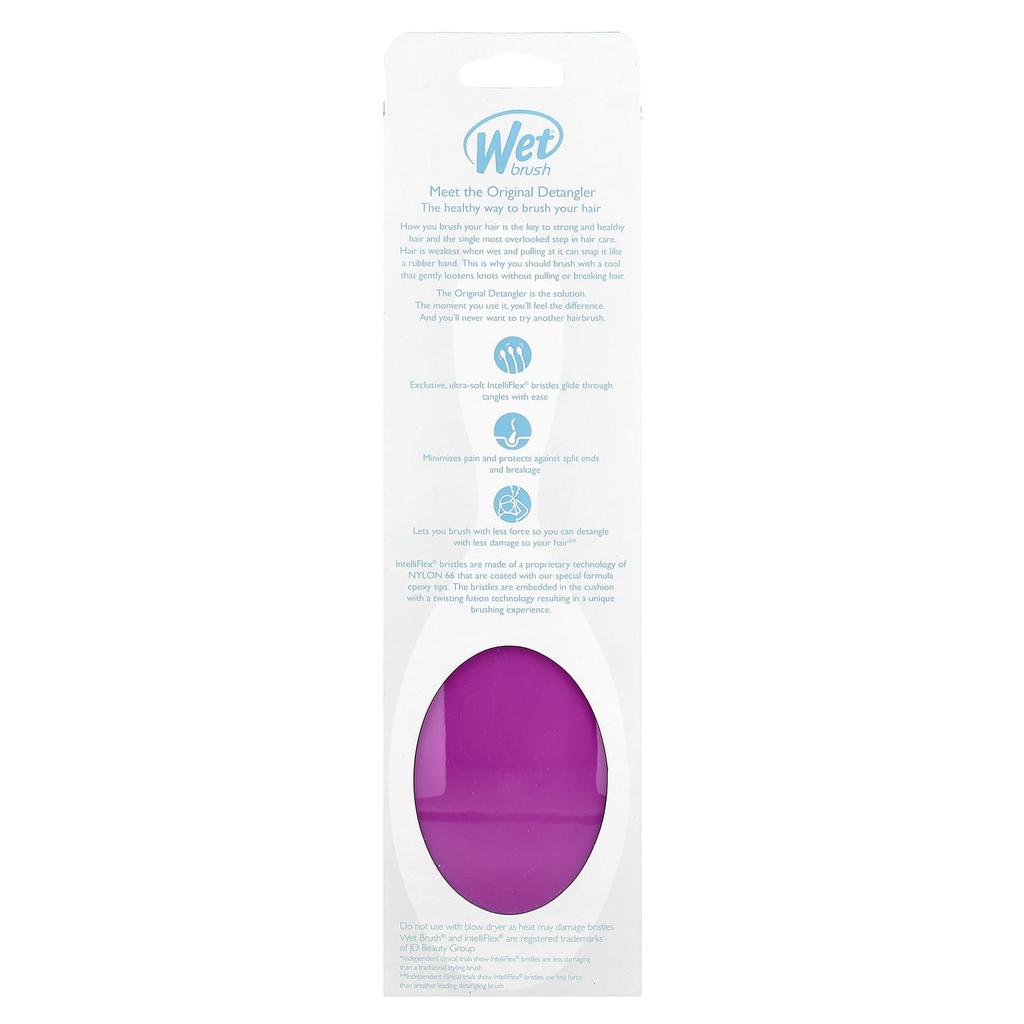 Оригинальная расческа для распутывания, фиолетовая, 1 шт.