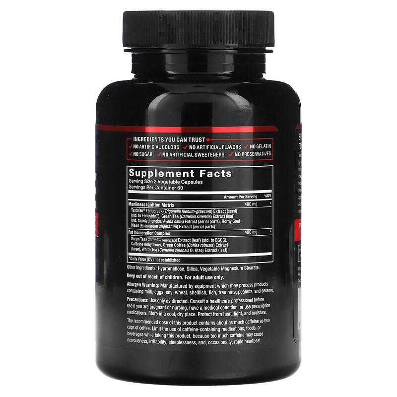 Test X180 Ignite®, 120 Capsules